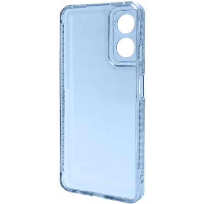 Чохол TPU Starfall Clear для Oppo A17 Блакитний