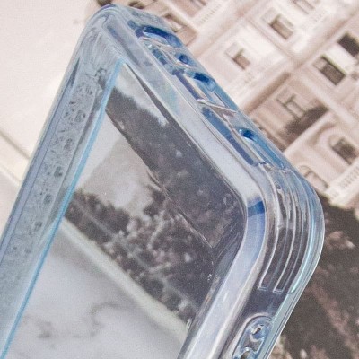 Чохол TPU Starfall Clear для Oppo A17 Блакитний