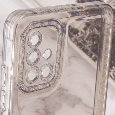 Чохол TPU Starfall Clear для Samsung Galaxy A51 Сірий