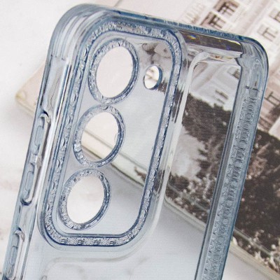 Чохол TPU Starfall Clear для Samsung Galaxy S23 Блакитний