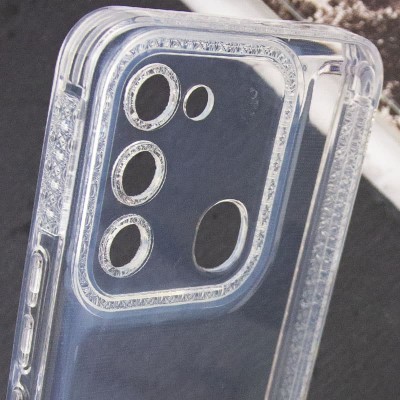 Чохол TPU Starfall Clear для TECNO Spark 8C Прозорий Чохол TPU Starfall Clear для TECNO Spark 8C Прозорий