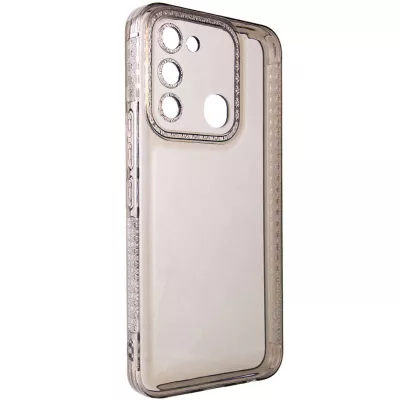Чохол TPU Starfall Clear для TECNO Spark 8C Сірий