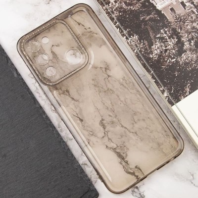 Чохол TPU Starfall Clear для TECNO Spark 8C Сірий