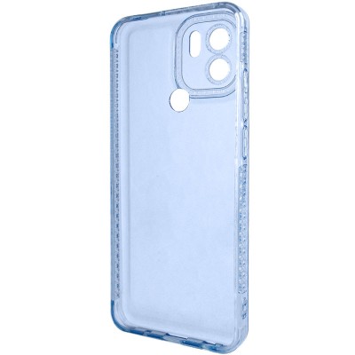 Чохол TPU Starfall Clear для Xiaomi Poco C51 Блакитний
