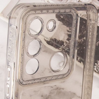 Чохол TPU Starfall Clear для Xiaomi Poco X5 5G / Redmi Note 12 5G Сірий