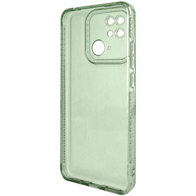 Чохол TPU Starfall Clear для Xiaomi Redmi 10C Зелений Чохол TPU Starfall Clear для Xiaomi Redmi 10C Зелений