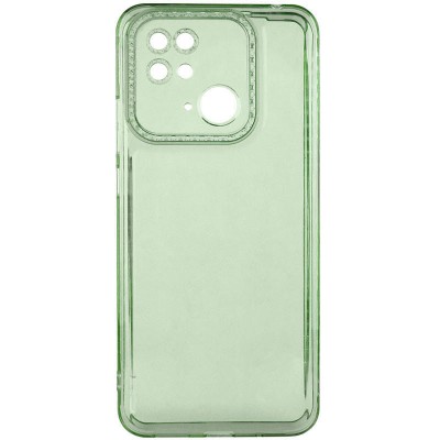 Чохол TPU Starfall Clear для Xiaomi Redmi 10C Зелений Чохол TPU Starfall Clear для Xiaomi Redmi 10C Зелений