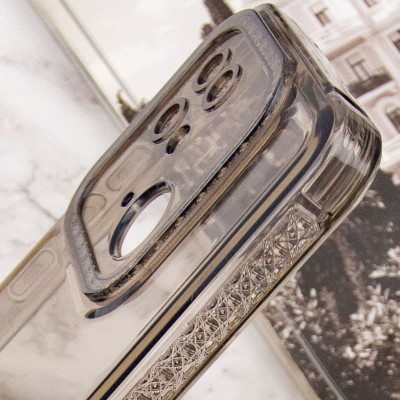 Чохол TPU Starfall Clear для Xiaomi Redmi 10C Сірий