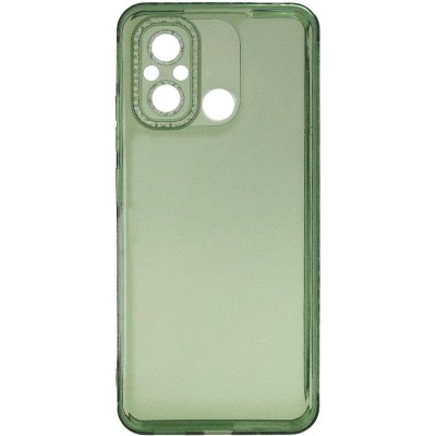 Чохол TPU Starfall Clear для Xiaomi Redmi 12C Зелений