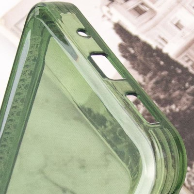 Чохол TPU Starfall Clear для Xiaomi Redmi 12C Зелений