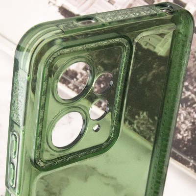 Чохол TPU Starfall Clear для Xiaomi Redmi Note 12 4G Зелений