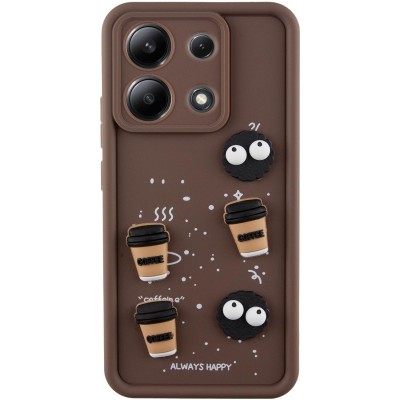 Чохол TPU Toys Case для Xiaomi Redmi Note 13 4G Brown / Always Happy Чохол TPU Toys Case для Xiaomi Redmi Note 13 4G Brown / Always Happy
