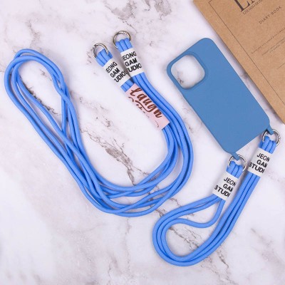 Чохол TPU two straps California для Apple iPhone 11 (6.1") Синій / Cosmos blue