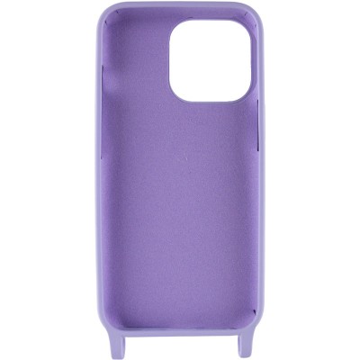 Чохол TPU two straps California для Apple iPhone 12 Pro / 12 (6.1") Бузковий