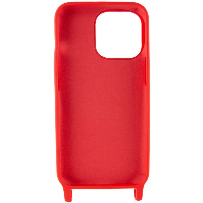 Чохол TPU two straps California для Apple iPhone 13 (6.1") Червоний Чохол TPU two straps California для Apple iPhone 13 (6.1") Червоний