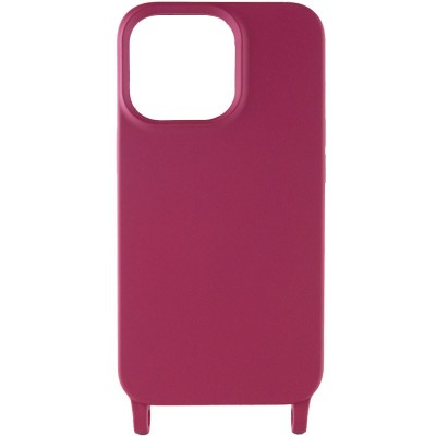 Чохол TPU two straps California для Apple iPhone 13 Pro (6.1") Червоний / Rose Red