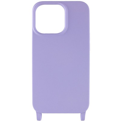 Чохол TPU two straps California для Apple iPhone 13 Pro Max (6.7") Бузковий