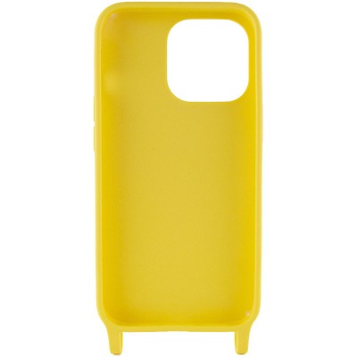 Чохол TPU two straps California для Apple iPhone 13 Pro Max (6.7") Жовтий