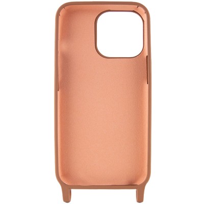 Чохол TPU two straps California для Apple iPhone 13 Pro Max (6.7") Коричневий