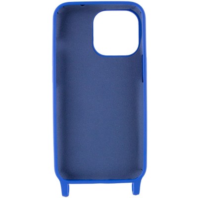 Чохол TPU two straps California для Apple iPhone 13 Pro Max (6.7") Синій / Iris