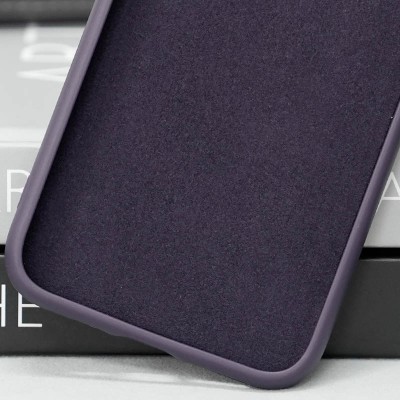 Чохол TPU+Glass Sapphire Midnight with MagSafe для Apple iPhone 12 (6.1") Фіолетовий / Deep Purple