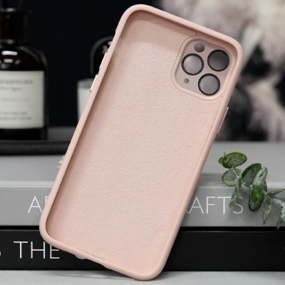 Чохол TPU+Glass Sapphire Midnight with MagSafe для Apple iPhone 13 Pro (6.1") Рожевий / Pink Sand Чохол TPU+Glass Sapphire Midnight with MagSafe для Apple iPhone 13 Pro (6.1") Рожевий / Pink Sand