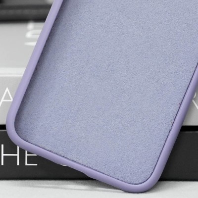 Чохол TPU+Glass Sapphire Midnight with MagSafe для Apple iPhone 14 (6.1") Бузковий / Dasheen