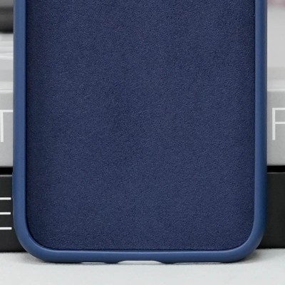 Чохол TPU+Glass Sapphire Midnight with MagSafe для Apple iPhone 14 (6.1") Синій / Deep navy