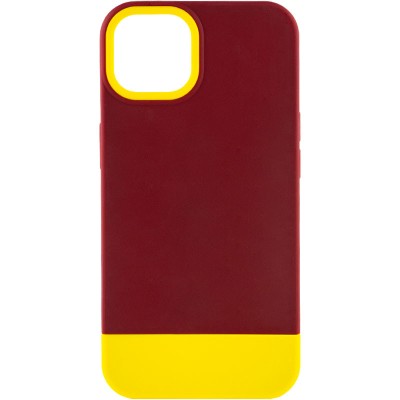 Чохол TPU+PC Bichromatic для Apple iPhone 11 (6.1") Brown burgundy / Yellow Чохол TPU+PC Bichromatic для Apple iPhone 11 (6.1") Brown burgundy / Yellow