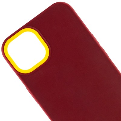 Чохол TPU+PC Bichromatic для Apple iPhone 11 (6.1") Brown burgundy / Yellow Чохол TPU+PC Bichromatic для Apple iPhone 11 (6.1") Brown burgundy / Yellow