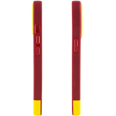 Чохол TPU+PC Bichromatic для Apple iPhone 11 (6.1") Brown burgundy / Yellow Чохол TPU+PC Bichromatic для Apple iPhone 11 (6.1") Brown burgundy / Yellow