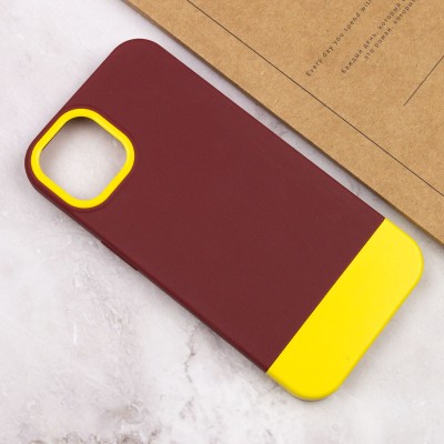 Чохол TPU+PC Bichromatic для Apple iPhone 11 (6.1") Brown burgundy / Yellow Чохол TPU+PC Bichromatic для Apple iPhone 11 (6.1") Brown burgundy / Yellow