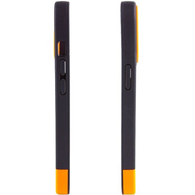 Чохол TPU+PC Bichromatic для Apple iPhone 11 Pro Max (6.5") Black / Orange