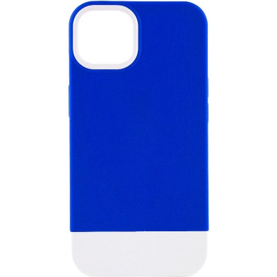 Чохол TPU+PC Bichromatic для Apple iPhone 11 Pro Max (6.5") Navy Blue / White