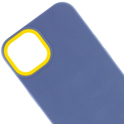 Чохол TPU+PC Bichromatic для Apple iPhone 13 (6.1") Blue / Yellow
