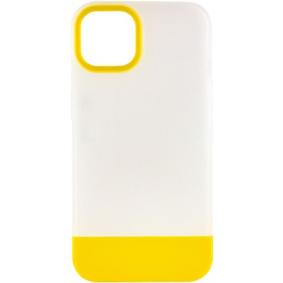 Чохол TPU+PC Bichromatic для Apple iPhone 13 (6.1") Matte / Yellow Чохол TPU+PC Bichromatic для Apple iPhone 13 (6.1") Matte / Yellow
