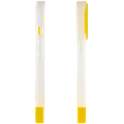 Чохол TPU+PC Bichromatic для Apple iPhone 13 (6.1") Matte / Yellow Чохол TPU+PC Bichromatic для Apple iPhone 13 (6.1") Matte / Yellow
