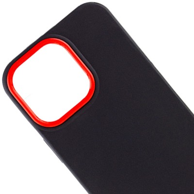 Чохол TPU+PC Bichromatic для Apple iPhone 13 Pro (6.1") Black / Red