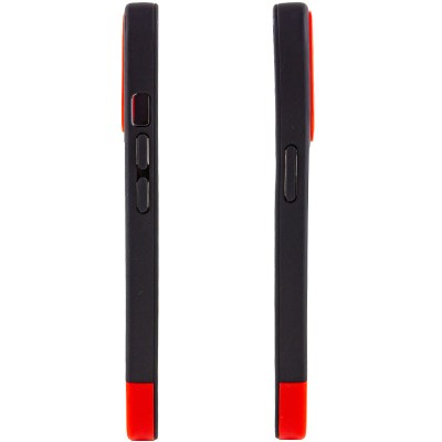 Чохол TPU+PC Bichromatic для Apple iPhone 13 Pro (6.1") Black / Red