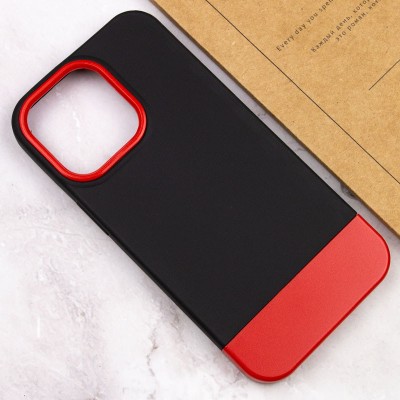 Чохол TPU+PC Bichromatic для Apple iPhone 13 Pro (6.1") Black / Red