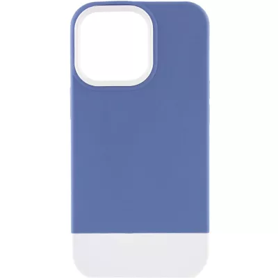 Чохол TPU+PC Bichromatic для Apple iPhone 13 Pro (6.1") Blue / White