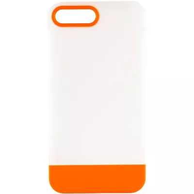 Чохол TPU+PC Bichromatic для Apple iPhone 7 plus / 8 plus (5.5") Matte / Orange