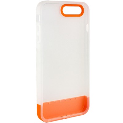 Чохол TPU+PC Bichromatic для Apple iPhone 7 plus / 8 plus (5.5") Matte / Orange