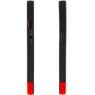 Чохол TPU+PC Bichromatic для Apple iPhone X / XS (5.8") Black / Red
