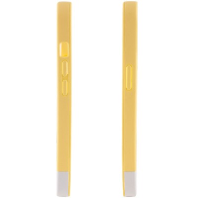 Чохол TPU+PC Bichromatic для Apple iPhone X / XS (5.8") Creamy-yellow / White