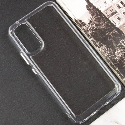 Чохол TPU+PC Clear 2.0 mm metal buttons для Samsung Galaxy A33 5G Прозорий