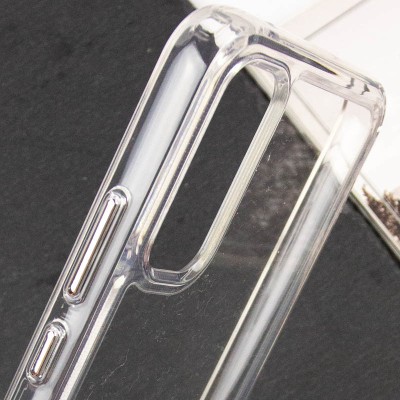 Чохол TPU+PC Clear 2.0 mm metal buttons для Samsung Galaxy A33 5G Прозорий