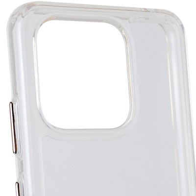 Чохол TPU+PC Clear 2.0 mm metal buttons для Xiaomi Poco M6 Pro 5G Прозорий