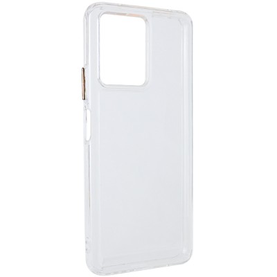 Чохол TPU+PC Clear 2.0 mm metal buttons для Xiaomi Poco X5 5G / Redmi Note 12 5G Прозорий