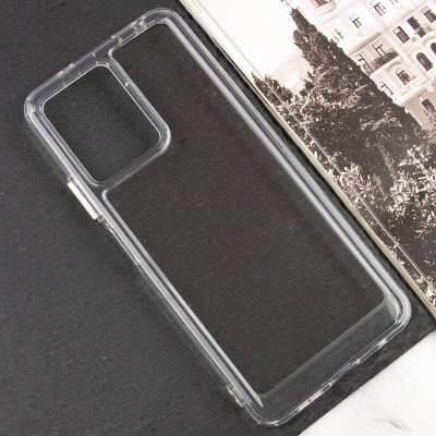 Чохол TPU+PC Clear 2.0 mm metal buttons для Xiaomi Poco X5 5G / Redmi Note 12 5G Прозорий